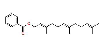 (E,E)-3,7,11-Trimethyl-2,6,10-dodecatrienyl benzoate